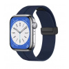 eses Silikónový remienok pre Apple Watch - Magnetický čierny L - 42 mm, 44 mm, 45 mm, 49 mm