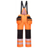 Portwest PW351 Zimné reflexné nohavice PW3 3XL, Reflexná oranžová-Čierna