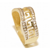 Zlatý prsteň 585 cubic Zirconia (Zlatý prsteň 585 cubic Zirconia)