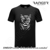 Tričko RANGER® - TIGER - a Čierna XXL