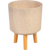 STREND PRO Garden Kvetináč Strend Pro, farba Bambusové vlákno, 24,5x24,5x31 cm