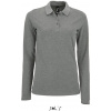 SOL´S PERFECT LSL / Dámska polokošeľa s dlhým rukávom - grey melange S