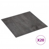 vidaXL Samolepiace podlahové dosky 20 ks PVC 1,86 m² hnedé - Hnedá - 119709-66372