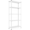 Metkas Regál REK-2 170 x 75 x 30 5 políc biely lak kov