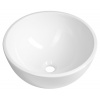 SAPHO Keramické umývadlo MOON na dosku, priemer 43 cm, biele 3112-KL