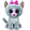 Meteor TY Beanie Boos KIKI - šedá mačka, 42 cm