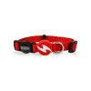 Dashi Solid Cat Collar - obojok pre mačky, nylon, intenzívne farby - Red