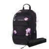 Karton P+P Študentský batoh + puzdro Oxy Sport Flowers