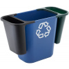 Kôš pre separáciu odpadu 2+1 sada Rubbermaid (Kôš na triedenie odpadu 2+1 sada Rubbermaid)