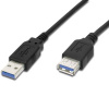 Kabel PremiumCord USB prodlužovací 3.0 Super-speed 5Gbps A-A, MF, 9pin, 1m