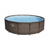 Bestway Bazén Steel Pro Frame Rattan 3,66 x 1 m 16609