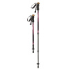 Northfinder 3-dielne turistické palice univerzálne 135 ALL TERRAIN cherry OSO-uni AC-3002OR