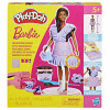 Plastelínová hra Play-Doh Barbie Fashionista Ruffles Viacfarebná 730 g