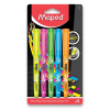 Zvýrazňovač Maped Fluo Peps Pen - sada 5 farieb