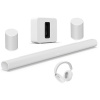 Sonos Ace White + Sonos Arc Ultra biely + Sonos Sub 4 + 2x Sonos Era 100 bundle