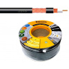 Kabel koaxiální Televes T100 PE 215501 Cu / 100m / 6,6 mm venkovní