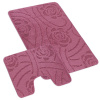 Bellatex Kúpeľňová a WC predložka ruža lila