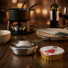 Oceľový fondue horák s pastou KELA WARM