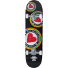 skateboard HEART SUPPLY ORBIT LOGO COMPLETE Black 7.75