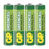 Zinko-chloridová batéria GP Greencell R03 (AAA), 4ks 1012114000