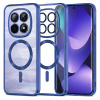 Kryt Techsuit Luxury Crystal MagSafe na Xiaomi Redmi Note 15 5G / Note 15 4G / Poco M8 5G modrý