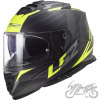 Prilba LS2 FF800 STORM NERVE MATBLACK H-V YEL. XXL (Prilba LS2 FF800 STORM NERVE MATBLACK H-V YEL. XXL)