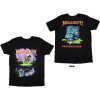 Tričko Megadeth - Contaminated, Unisex,Čierna,S