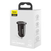 Baseus Baseus Car Charger Grain Pro Dual USB 4.8A Black (CCALLP-01)