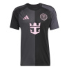 adidas Inter Miami Away Messi Shirt 2025 2026 Adults Black 2XL
