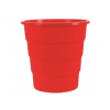 Office Products Kôš plastový 16l červený