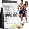 Proteínový koncentrát - WPC Herkules prášok 900 g biela čokoládová príchuť - kokos