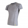 SENSOR MERINO ACTIVE pánské triko kr.rukáv sv.šedá 17200018-03