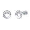 Stříbrné náušnice Héra s čirými Brilliance Zirconia PRGPZE0162ES