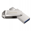 SanDisk Ultra Dual Drive Luxe USB-C 32GB / USB 3.0 Typ-C / USB 3.0 Typ-A / stříbrný (SDDDC4-032G-G46)