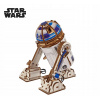 Puzzle 3D UGEARS R2-D2 STAR WARS - Model s LED projektorom na poskladanie