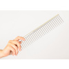 Show Tech + Featherlight Comb Silver cm: 28