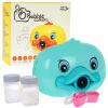 Majlo Toys Bublifuk na batériu fotoaparát Kačička modrá