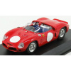 Art-model Ferrari Dino 246sp Ch.0796 Spider Fantuzzi N 0 Prova 1961 1:43 Červená
