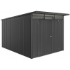 Biohort Záhradný domček BIOHORT Avantgarde ECO A8 duo 260 × 340 cm (tmavo šedá metalíza)