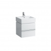 Laufen Living City - biela lesklá skrinka + umývadlo 50 cm