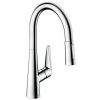 Hansgrohe Talis S - drezová batéria stojanková s vyťahovacou sprškou 72813000
