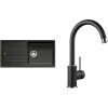 Blanco Set 12-D 25 Mida (Zia XL 6 S + Mida) antracit 517 568, 519 415