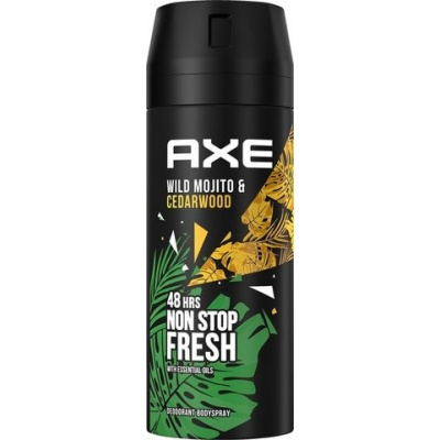 AXE Wild Green Mojito & Cedarwood, deodorant sprej pánsky 150 ml, Wild