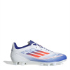 adidas F50 Club Firm Ground Football Boots White/Red/Blue 8.5 (42.7)