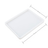 Manumi Silikónová forma na odlievanie kreatívnej hmoty obdĺžnik 176x128x10mm - 1 ks