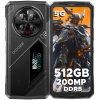 Smartfón DooGee V40 PRO 16 GB / 512 GB 5G strieborný