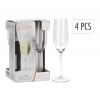 Pohár na šampus flauta 210ml (4ks)