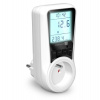 CONNECT IT PowerMeter Pro měřič spotřeby el. energie, podsvícený LED display, dětská pojistka (CES-2020-WH)
