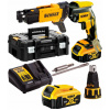 DeWALT DCF620P2K Aku skrutkovač na sadrokartón (2x5,0Ah/18V) +DCF6202 zásobník na skrutky