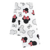 NEW BABY Flanelová plienka s potlačou biela Mickey & Minnie 70x80 biela